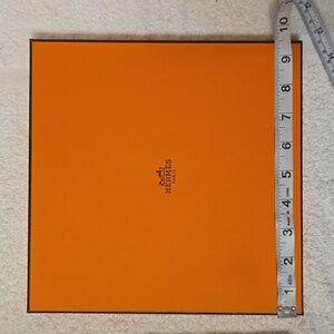 Orange Box with White Interior